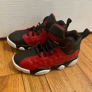 Black and red toddler Jordan’s 11c